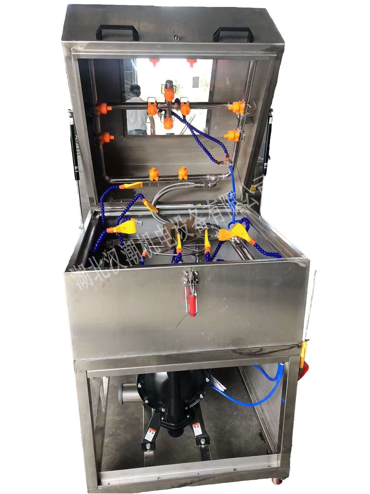 旋轉(zhuǎn)噴淋清洗機 碳氫清洗機 溶劑清洗機 氣動隔膜泵清洗機