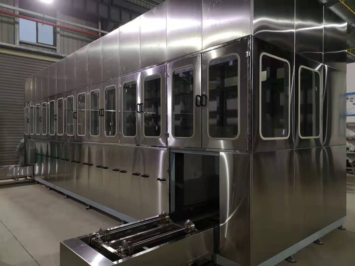 全自動轉(zhuǎn)籃式屑料清洗機